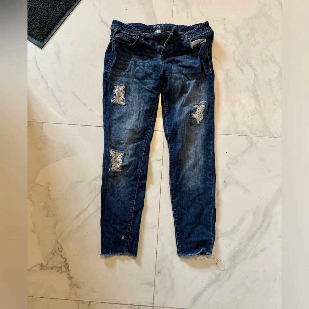 Cat & Jack Ripped Jeggings. Size 16 Plus - Picture 1 of 4